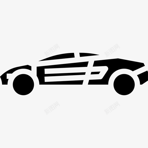 跑车运输93加油图标svg_新图网 https://ixintu.com 加油 跑车 运输93