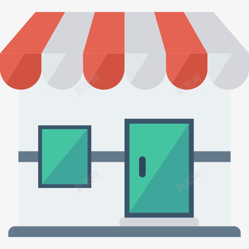 商店食品59公寓图标svg_新图网 https://ixintu.com 公寓 商店 食品59