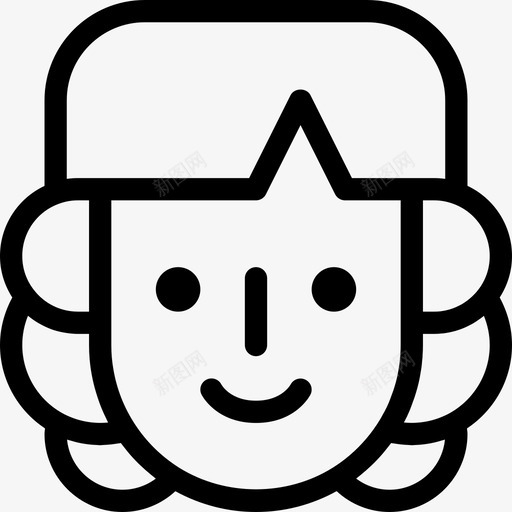 女人阿凡达18直系图标svg_新图网 https://ixintu.com 女人 直系 阿凡达18