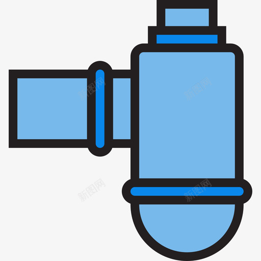 过滤器管道工工具3线颜色图标svg_新图网 https://ixintu.com 管道工工具3 线颜色 过滤器
