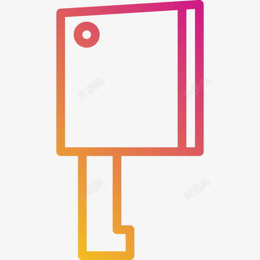 劈刀武器4梯度图标svg_新图网 https://ixintu.com 劈刀 梯度 武器4