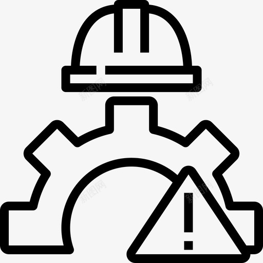 生产制造10线性图标svg_新图网 https://ixintu.com 制造10 生产 线性
