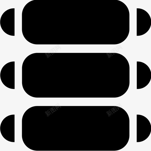 排骨快餐47填充图标svg_新图网 https://ixintu.com 填充 快餐47 排骨