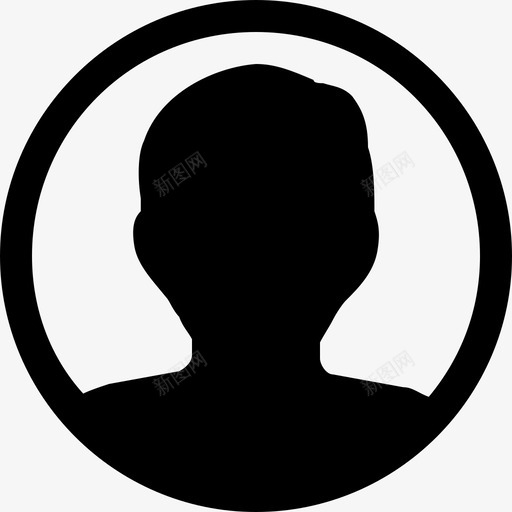 用户用户9已填充图标svg_新图网 https://ixintu.com 已填充 用户 用户9