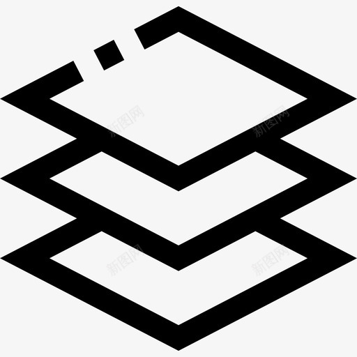 分层艺术与2线性图标svg_新图网 https://ixintu.com 分层 线性 艺术与设计2