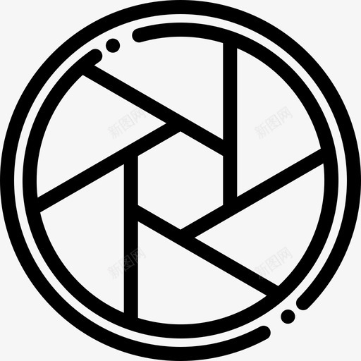 快门相机接口20线性图标svg_新图网 https://ixintu.com 快门 相机接口20 线性