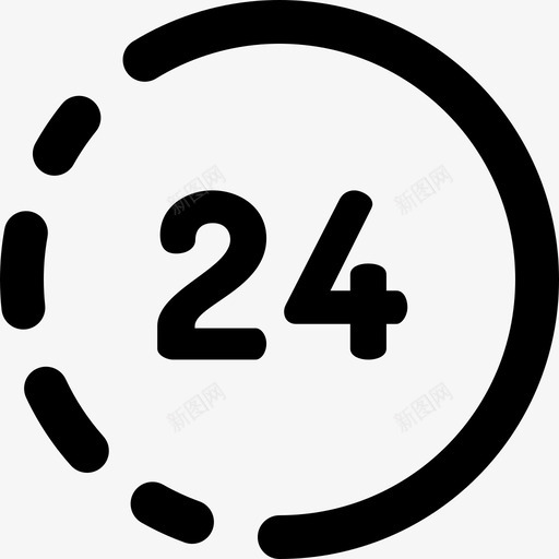 24小时32次分娩直系图标svg_新图网 https://ixintu.com 24小时 32次分娩 直系