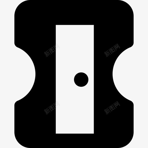 锐化器2号工具实心图标svg_新图网 https://ixintu.com 2号工具 实心 锐化器