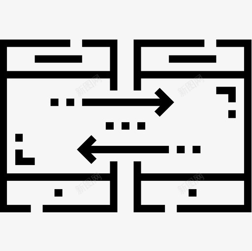 智能手机互联网技术5线性图标svg_新图网 https://ixintu.com 互联网技术5 智能手机 线性