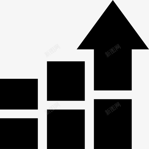条形图业务205已填充图标svg_新图网 https://ixintu.com 业务205 已填充 条形图