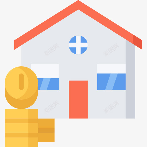 抵押贷款房地产6公寓图标svg_新图网 https://ixintu.com 公寓 房地产6 抵押贷款