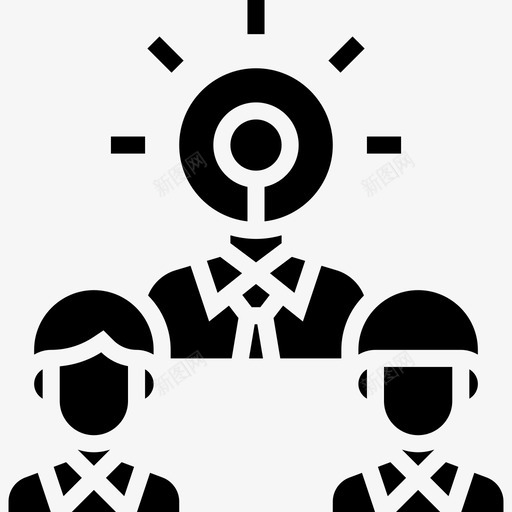 头脑风暴商业战略11字形图标svg_新图网 https://ixintu.com 商业战略11 头脑风暴 字形