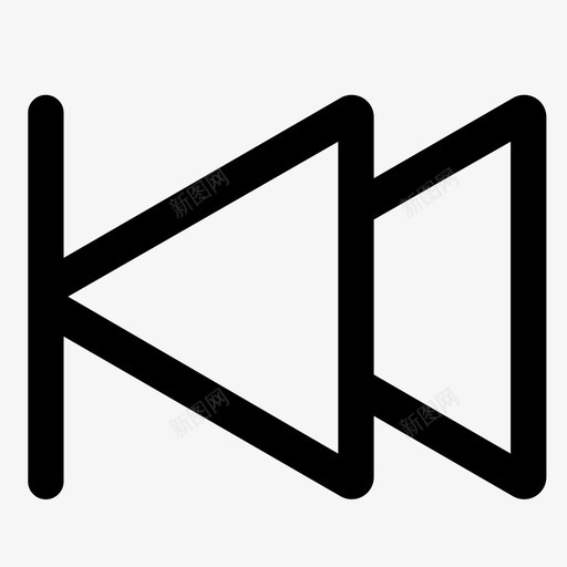 音频上一曲下一曲svg_新图网 https://ixintu.com 音频上一曲下一曲
