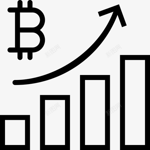 利润比特币38线性图标svg_新图网 https://ixintu.com 利润 比特币38 线性