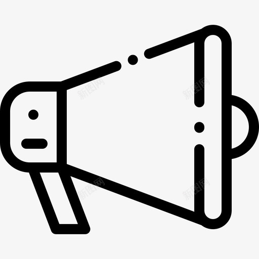 扬声器用户界面31线性图标svg_新图网 https://ixintu.com 扬声器 用户界面31 线性