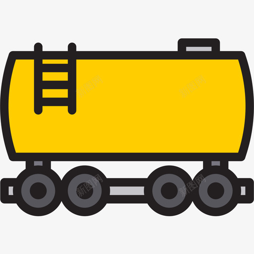 罐车工业8线型颜色图标svg_新图网 https://ixintu.com 工业8 线型颜色 罐车