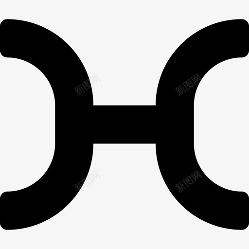 双鱼座深奥的6充满图标svg_新图网 https://ixintu.com 充满 双鱼座 深奥的6