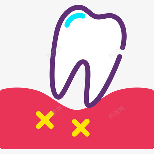牙齿牙齿7附魔图标svg_新图网 https://ixintu.com 牙齿 牙齿7 附魔