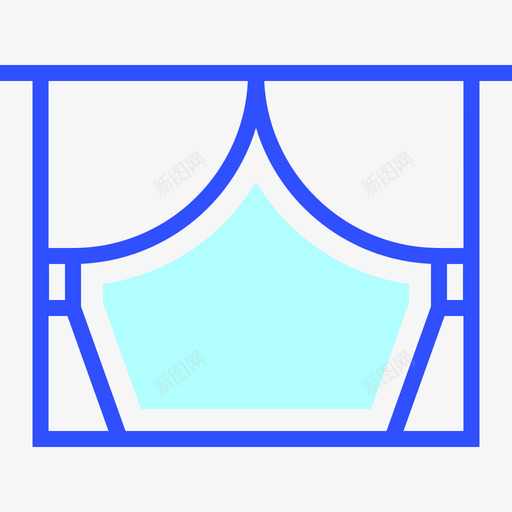 场景电影视频线性颜色图标svg_新图网 https://ixintu.com 场景 电影视频 线性颜色