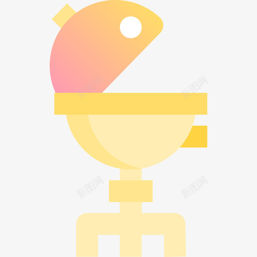 烧烤烧烤13黄色图标svg_新图网 https://ixintu.com 烧烤 烧烤13 黄色