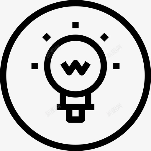 Idea箭头和用户界面4线性图标svg_新图网 https://ixintu.com Idea 箭头和用户界面4 线性