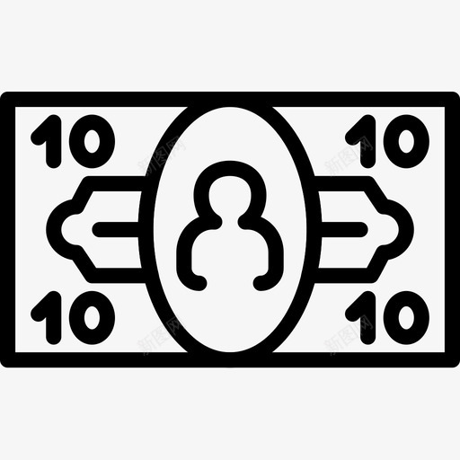 票据商业和金融85直系图标svg_新图网 https://ixintu.com 商业和金融85 直系 票据