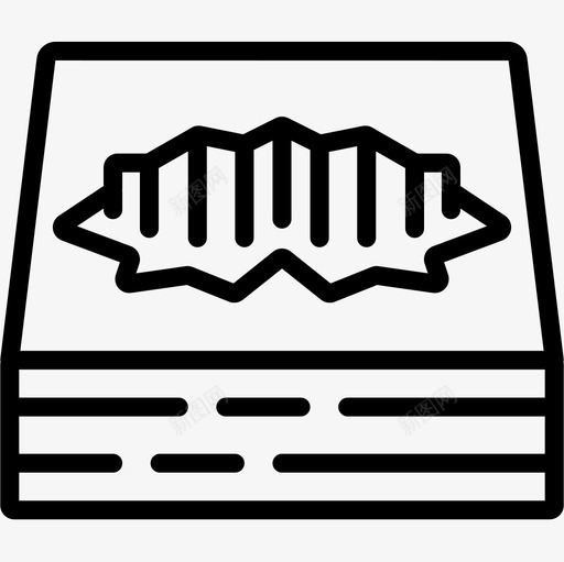 洞自然灾害9线性图标svg_新图网 https://ixintu.com 洞 线性 自然灾害9