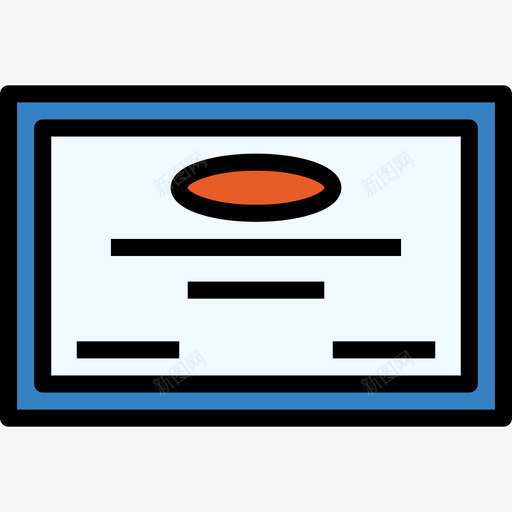 文凭教育程度125线性颜色图标svg_新图网 https://ixintu.com 教育程度125 文凭 线性颜色