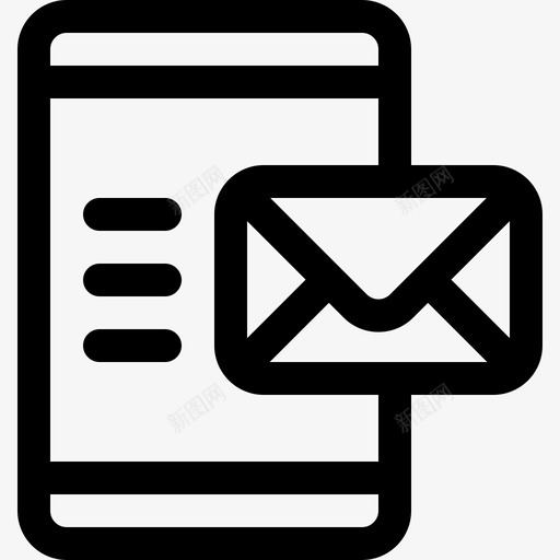 智能手机通讯78线性图标svg_新图网 https://ixintu.com 智能手机 线性 通讯78