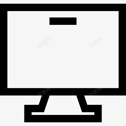 物联网监视器38线性图标svg_新图网 https://ixintu.com 物联网监视器38 线性