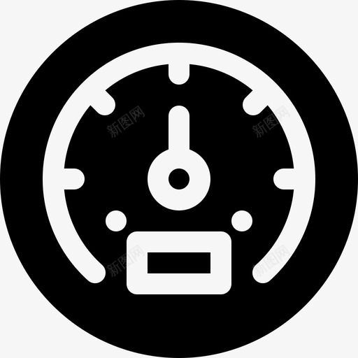 转速表车库16装满图标svg_新图网 https://ixintu.com 装满 车库16 转速表