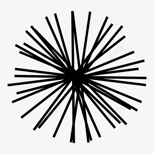 蒲公英花自然图标svg_新图网 https://ixintu.com 种子 自然 花 蒲公英 装饰品