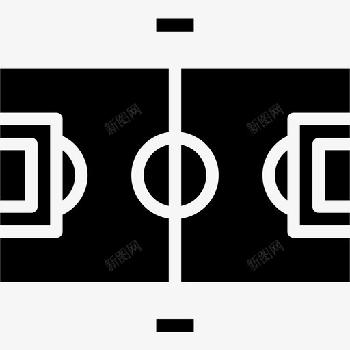 足球场14号实心图标svg_新图网 https://ixintu.com 14号 实心 足球场