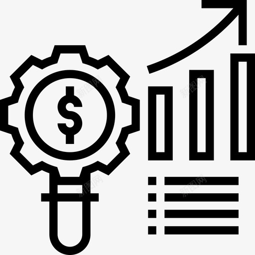 图形商业战略12线性图标svg_新图网 https://ixintu.com 商业战略12 图形 线性