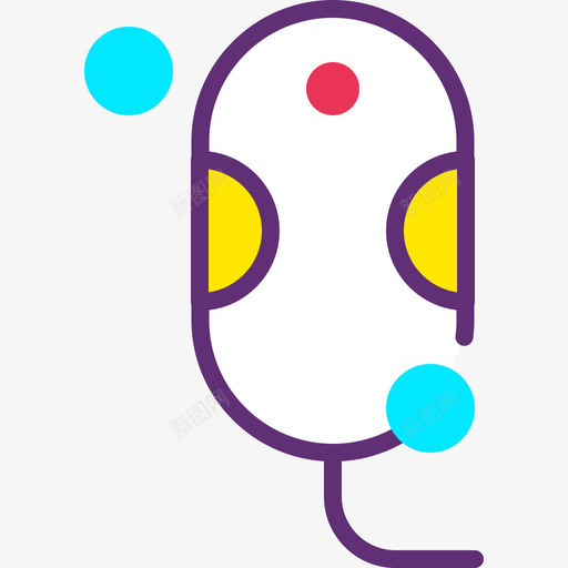 鼠标科技13附魔图标svg_新图网 https://ixintu.com 科技13 附魔 鼠标