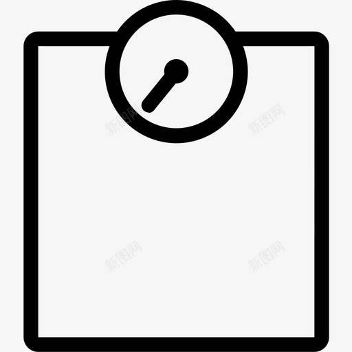 重量测量3线性图标svg_新图网 https://ixintu.com 测量3 线性 重量