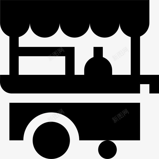 手推车冰淇淋9装满图标svg_新图网 https://ixintu.com 冰淇淋9 手推车 装满