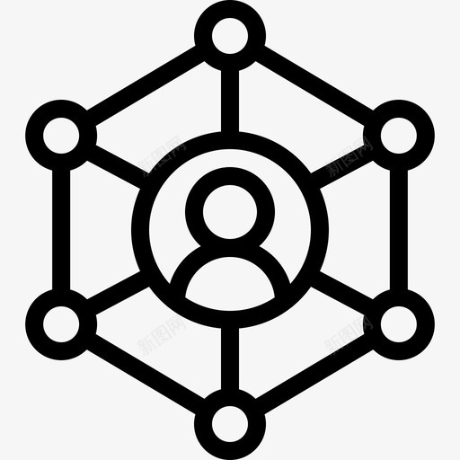 网络营销seo14线性图标svg_新图网 https://ixintu.com 线性 网络 营销seo14