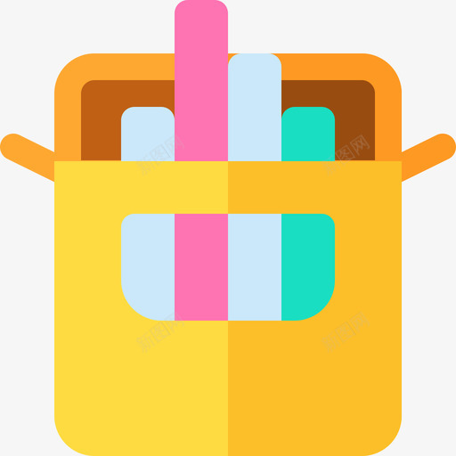 粉笔文具28扁平图标svg_新图网 https://ixintu.com 扁平 文具28 粉笔