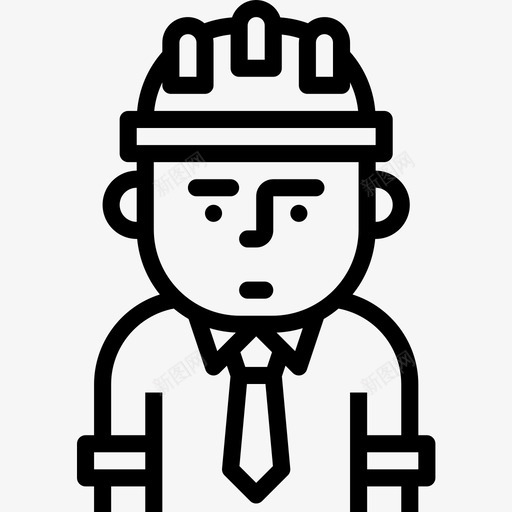 工程师职业人化身5直系图标svg_新图网 https://ixintu.com 工程师 直系 职业人化身5
