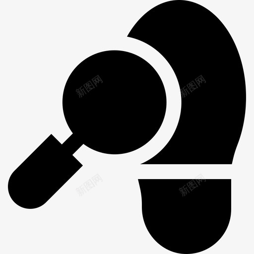 足迹法律与正义3填充图标svg_新图网 https://ixintu.com 填充 法律与正义3 足迹