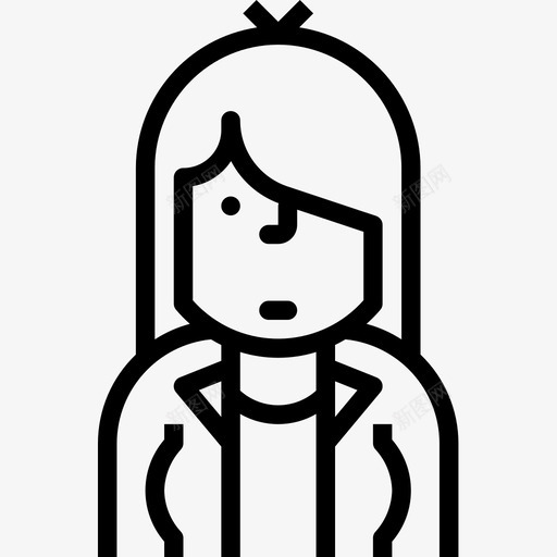 女人阿凡达30直系图标svg_新图网 https://ixintu.com 女人 直系 阿凡达30