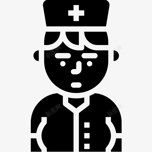 护士职业女性化身2加油图标svg_新图网 https://ixintu.com 加油 护士 职业女性化身2