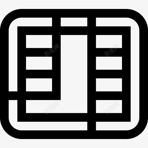芯片付款方式7线性图标svg_新图网 https://ixintu.com 付款方式7 线性 芯片