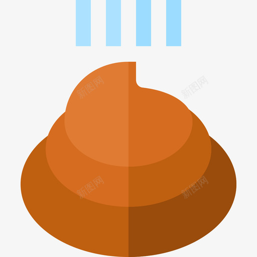 便便33号宝宝扁的图标svg_新图网 https://ixintu.com 33号宝宝 便便 扁的