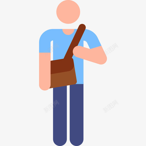 学生学校象形图3颜色图标svg_新图网 https://ixintu.com 学校象形图3 学生 颜色