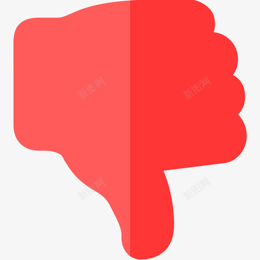 不喜欢社交网络11平淡图标svg_新图网 https://ixintu.com 不喜欢 平淡 社交网络11