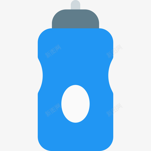 水瓶饮料6平的图标svg_新图网 https://ixintu.com 平的 水瓶 饮料6