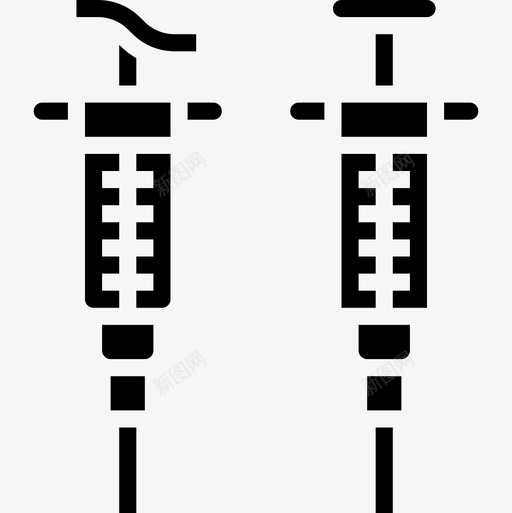 注射器药房23字形图标svg_新图网 https://ixintu.com 字形 注射器 药房23