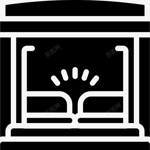 碰碰车主题公园4填充图标svg_新图网 https://ixintu.com 主题公园4 填充 碰碰车